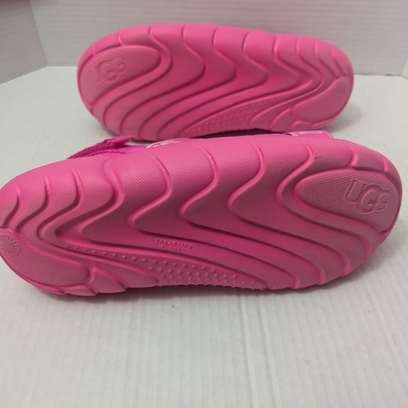 UGG Women's LA Cloud Hot Pink Elastic Platform Sandal Size 8 - Picture 7 of 8